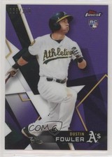 2018 Topps Finest Purple Refractor /250 Dustin Fowler #53 00gy
