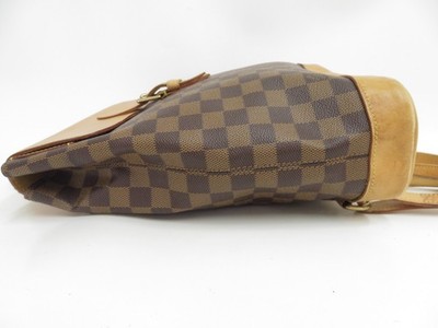 Authentic Louis Vuitton Damier Ebene Arlequin Backpack Bag F#47092