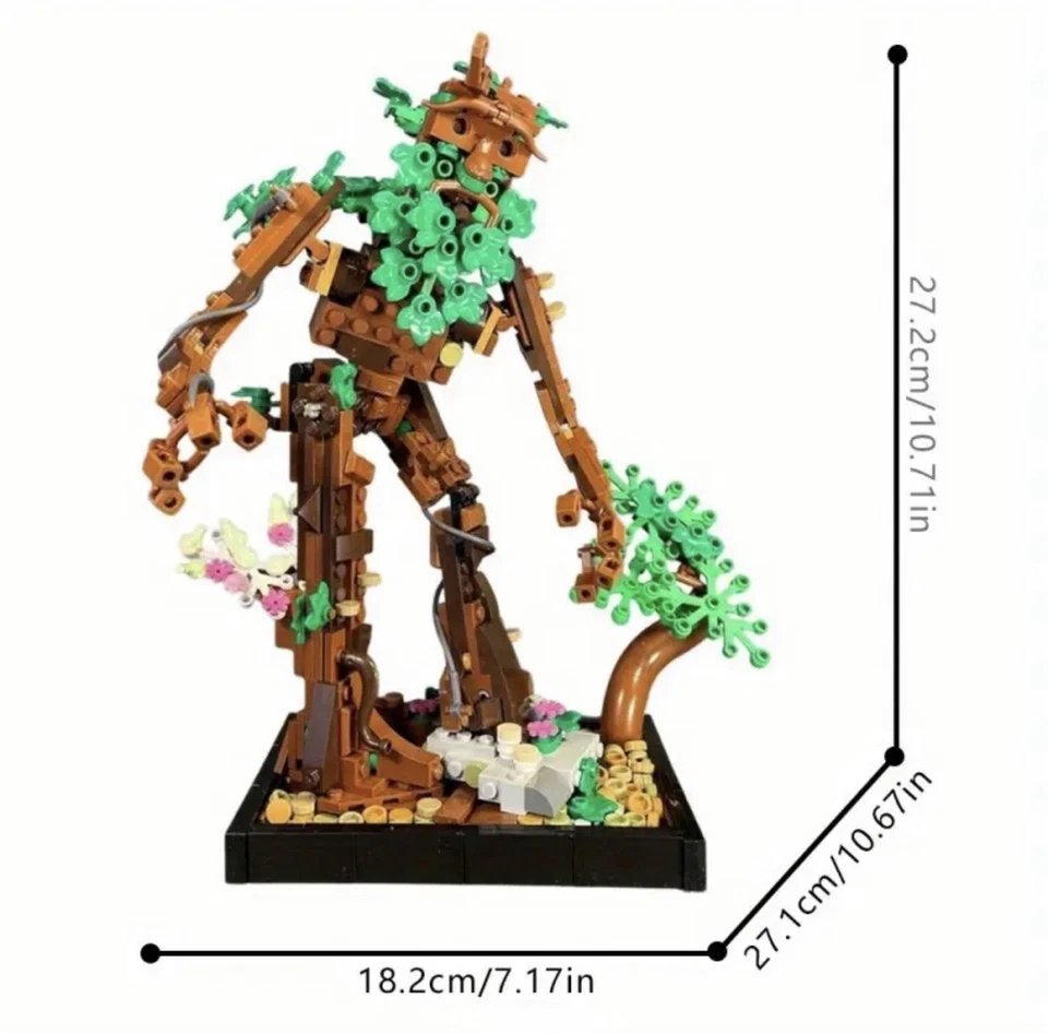 Treebeard Ent 500+ pcs Building Block Set LOTR Inspired Forest Guardian - Image 4 of 4