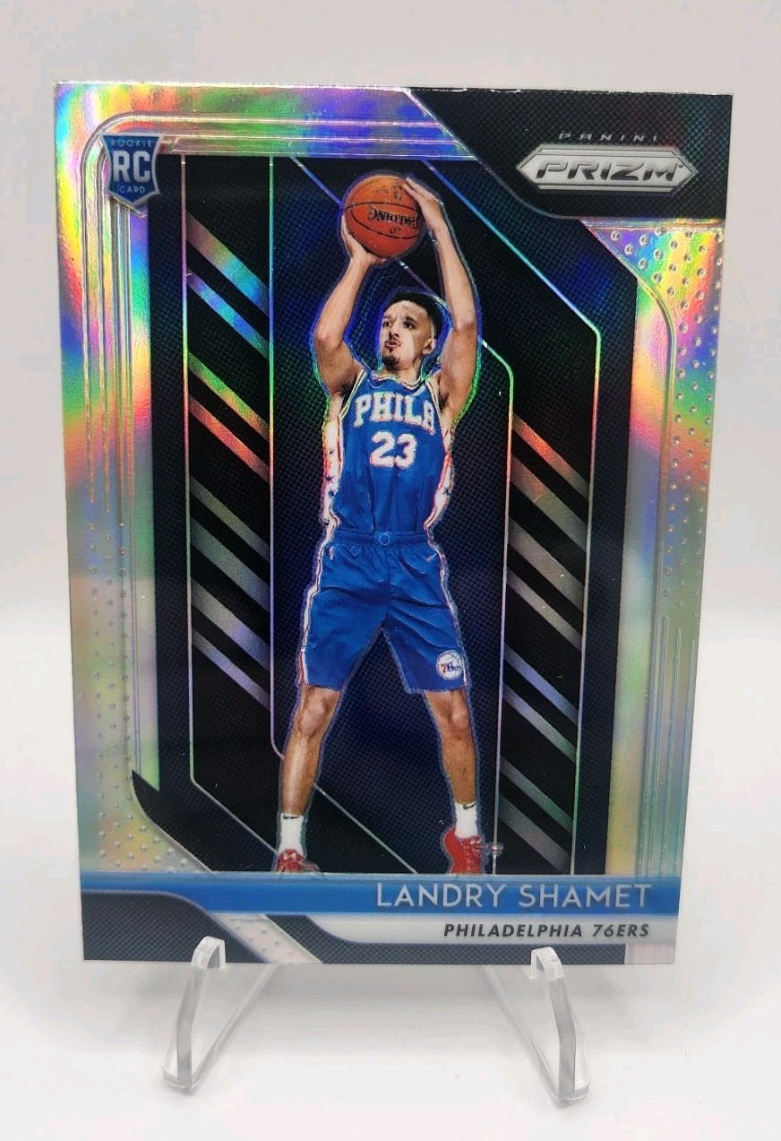 2018-19 Panini Prizm Silver Prizm Landry Shamet #199 Rookie RC
