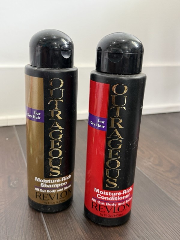 Discontinued Revlon Outrageous Shampoo and Conditioner Combo, 400ml Each