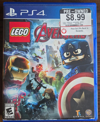LEGO Marvel Avengers - PS4 PlayStation Game Complete CIB