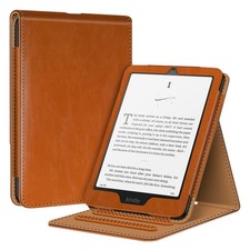 Fintie Flip Case for 7"/6.8" Kindle Paperwhite 12th/11th Brown