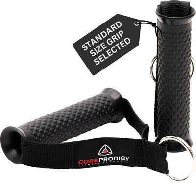 Core Prodigy Heavy Duty Exercise Handles - Grip Attachments for Cable Machine