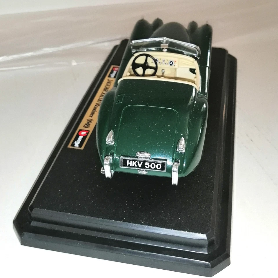 JAGUAR XK 120 ROADSTER 1948 COD.1502 BURAGO SCALA 1/24 - Immagine 3 di 3