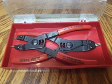Milbar 4450R 4460R Internal External Snap Ring Retaining Pliers