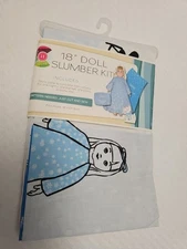 Creative Cuts/Daisy Kingdom  18” Doll Slumber Kit-1 nighty, blanket, pillow, dog