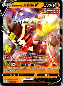 Single Strike Urshifu V 085/163 Battle Styles Holo Ultra Rare