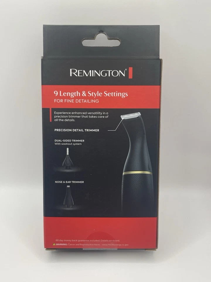 Recortadora de detalles impermeable Remington Ultimate Precision Series nueva en caja Foto 3 de 4
