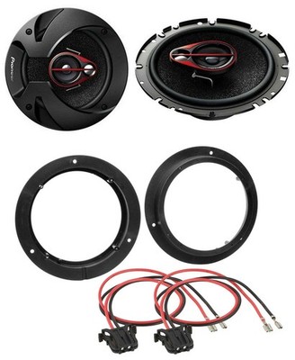 Pioneer 3-Way 250 Watt 16.5cm Speakers for Mercedes A-B Class Front Door Aut