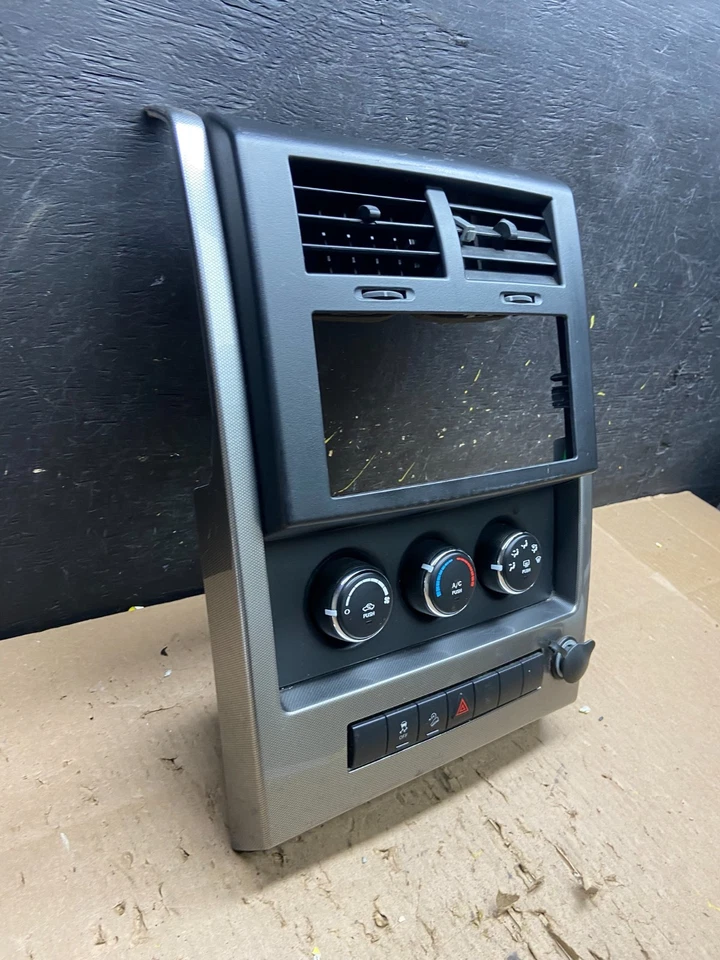 Jeep Liberty 2008 a 2012 tablero control de temperatura climático radio bisel t6426 DG Foto 3 de 4