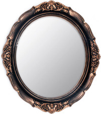 13.1 X 14.8 Inchs Plastic Frame Decorative Wall Mirror,Vintage Hanging Mirrors f
