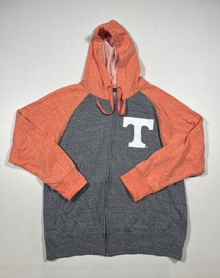 Vintage Tennessee Volunteers Hoodie Womens XXL NCAA Full Zip Made USA VTG Read
