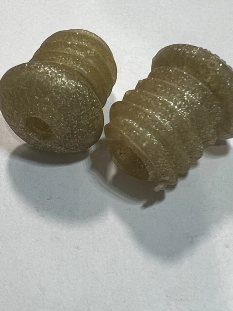 ! ВИНТАЖНЫЙ НОВЫЙ ИЗ СТАРЫХ ЗАПАСОВ КОНЦЕВЫЕ ЗАГЛУШКИ РУЛЯ ПЛАСТИКОВЫЕ СЕРЕБРЯНЫЕ ВЕЛОСИПЕД SCHWINN GLITTER - Изображение 2 из 3