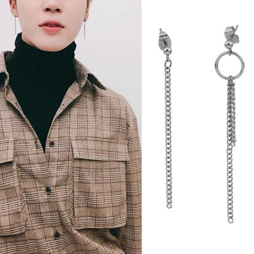 K-pop 1 Par KPOP BTS JHOPE Pendientes Bangtan Niños Borla BTS Accesorios