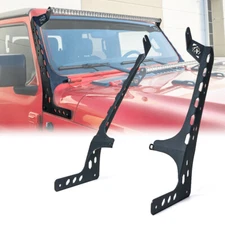 Xprite 50" Light Bar Mount Brackets for 18-23 Jeep Wrangler JL & Gladiator JT