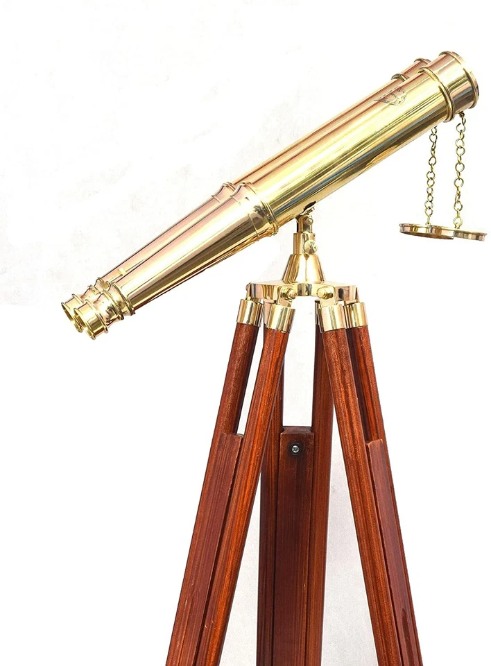 62" Floor Standing Admiral's Solid Brass Binoculars,Home Decor-Cyber Monday Gift - Image 2 of 4