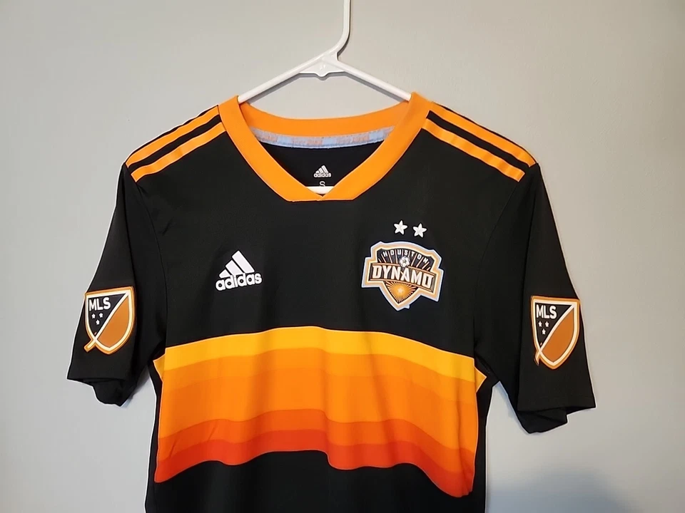 2017- 18 Adidas Men’s Houston Dynamo Soccer Jersey Small  Authentic Player MLS  - Image 4 of 4
