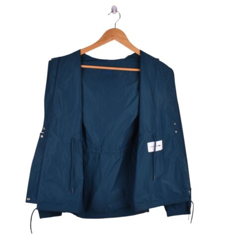 New Lacoste Light Women Hooded Jacket Size 36 - Picture 4 of 8