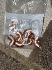 1/2 Inch sweat copper 90 degree elbows. qty 7