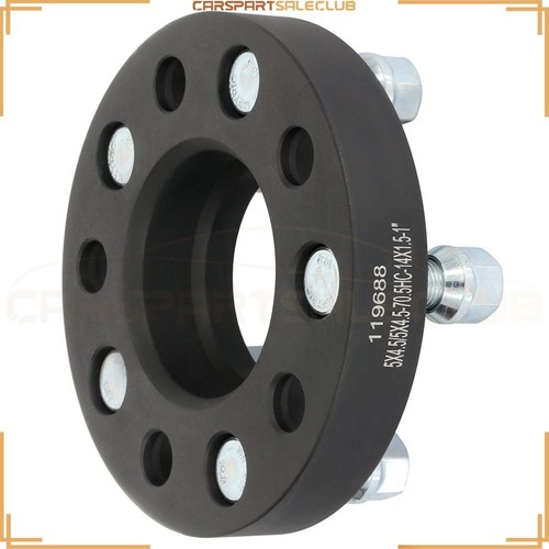 4pcs 1" (25mm) 5x4.5 14x1.5 Studs Wheel Spacers For Ford Mustang 2.3L 2015-2018 - Picture 9 of 11