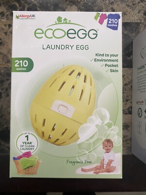 EcoEgg Laundry Egg Fragrance Free 210 Wash Egg include