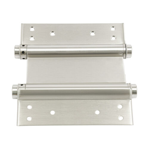 2 Pack Stainless Steel Double Action Spring Hinges for Cafe Saloon Doors - Picture 5 of 14