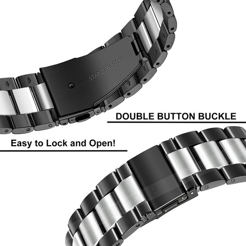 For Motorola Moto 360 1st Gen Stainless Steel Leather Silicone Watch Band Strap - 第 45/155 張圖片