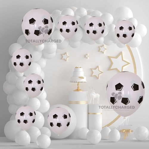 Soccer Birthday Party Decoration Supplies Baby Shower Balloon Arch Kit Football - Picture 7 of 15