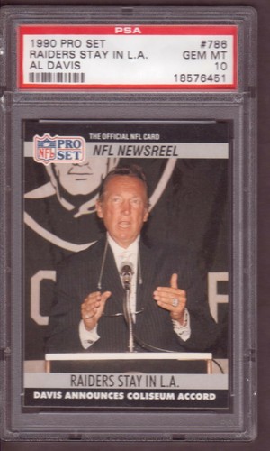 1990 Al Davis #786