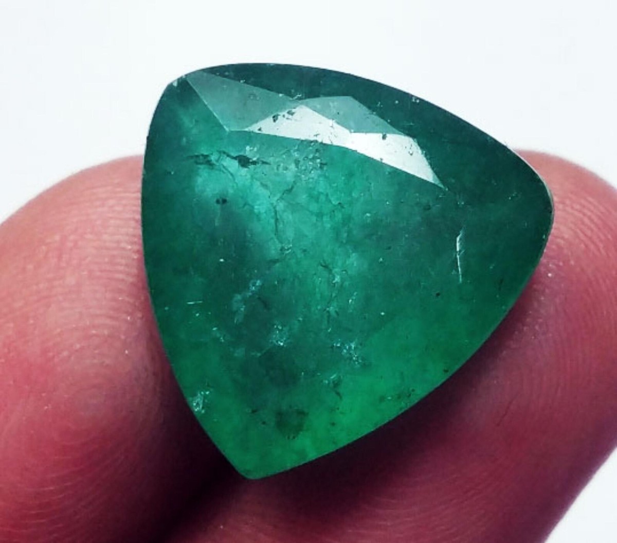 Émeraude Naturelle De Colombie - 11,87 Carats - Certifiée GIL - Qualité Exceptionnelle