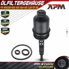 Deckel Ölfiltergehäuse Ölfilter für Mercedes-Benz W203 W204 W211 CL203 R171 906