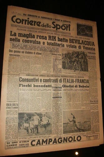 Giornali e riviste d'epoca dal 1940 al 1969