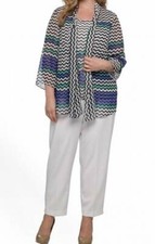 Mother Of Bride Women's Wedding Church occasion party3PC pant suit plus X1X 2X3X