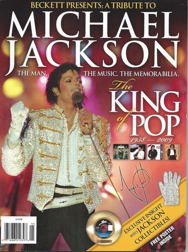 MICHAEL JACKSON BECKETT PRESENTS : A TRIBUTE TO THE KING OF POP FREE POSTER NEW - Picture 3 of 3