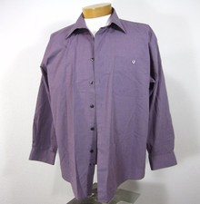 Yves Saint Laurent Long Sleeve Button up Dress Shirt 17 32-33 XL Purple