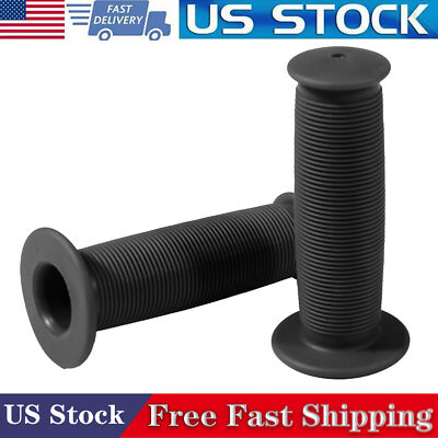 #ad 1Pair Motorcycle Hand Cover Scooter Bicycle Anti Slip Soft Rubber Handlebar $3.76