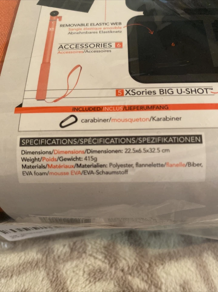 XSories Cápsula Grande, Estuche GoPro con Incrustaciones de Espuma Precortada. ¡NUEVO!! Foto 3 de 3