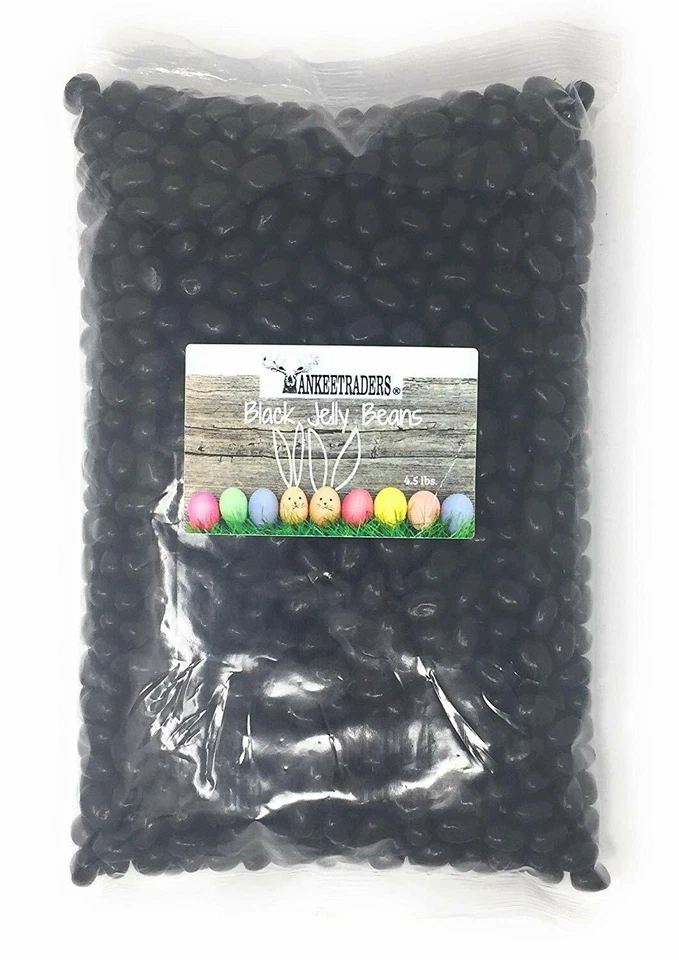YANKEETRADERS® OLD FASHIONED BLACK LICORICE JELLY BEANS, Bulk Sizes - Image 3 of 3