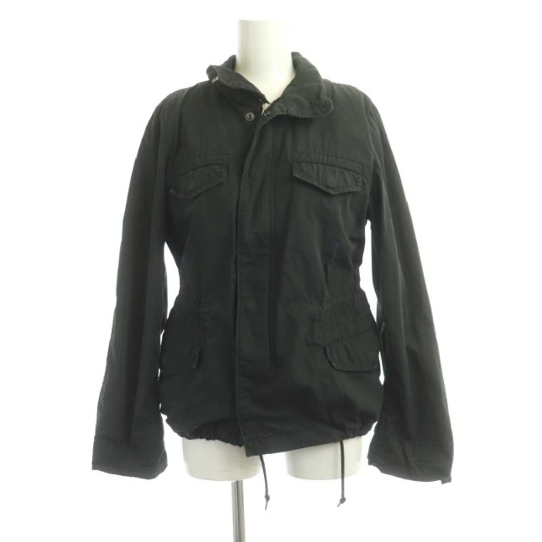 Margaret Howell MHL. Military Jacket Blouson High Neck Zipper 