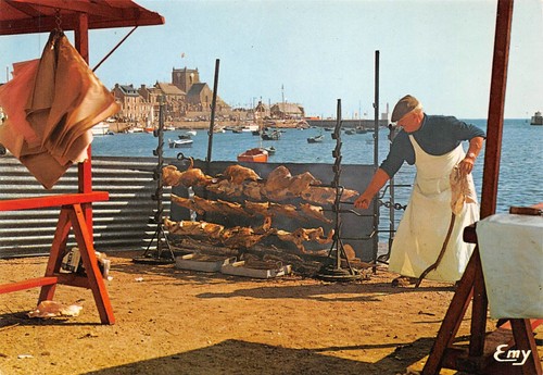 Cpm Barfleur The Roaster Of Sheep On The Quay - 第 1/2 張圖片