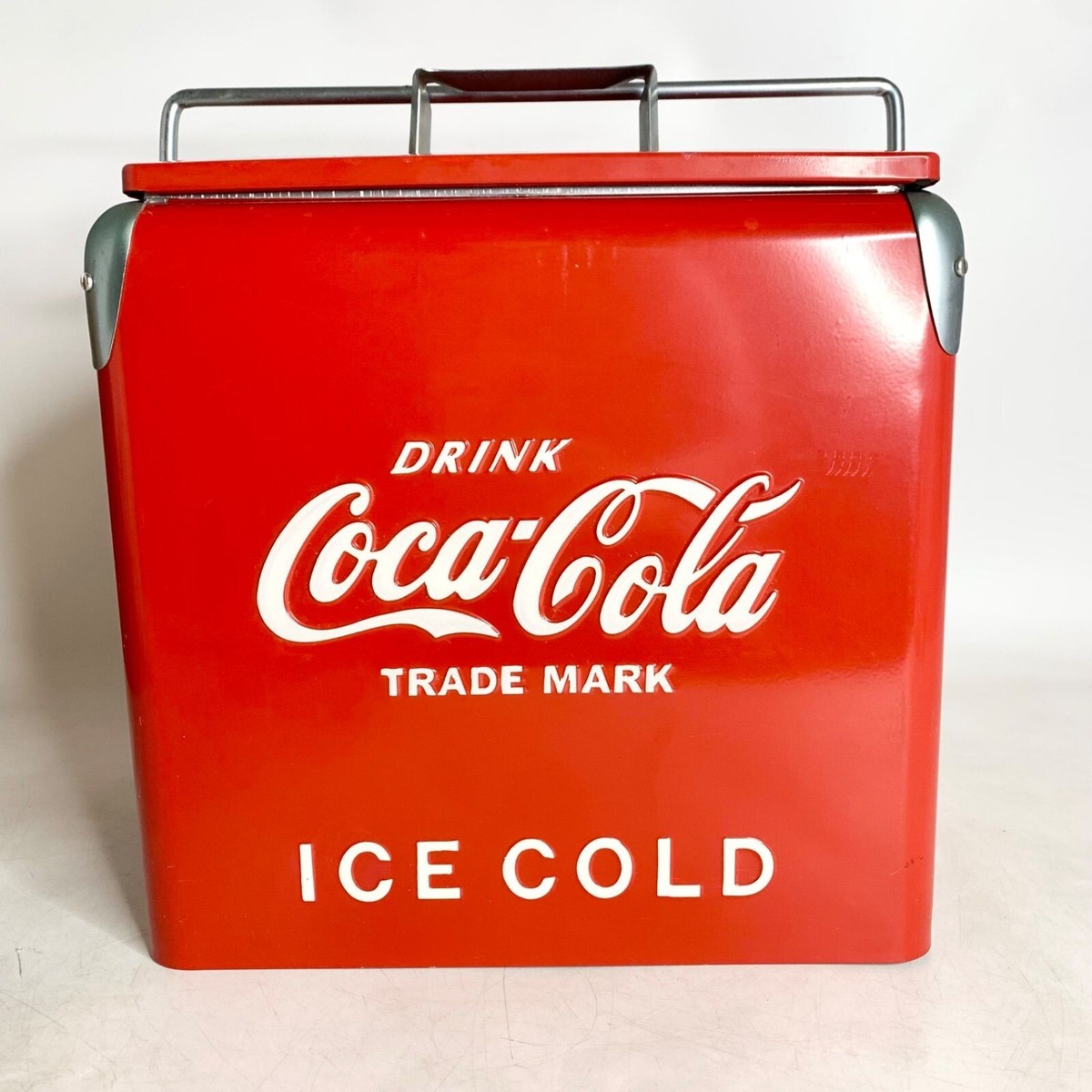 Coca-Cola アイスボックス 赤 Coca-Cola rare cooler box Limited Red model Reprint design