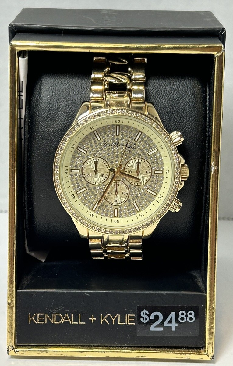 Kendall & Kylie Jenner The Kardashians Gold Tone Watch Brand