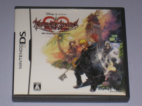 KINGDOM HEARTS 358/2 Days DS game Japan Japanese