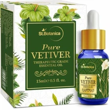 StBotanica Pure Vetiver Essential Oil, 15ml