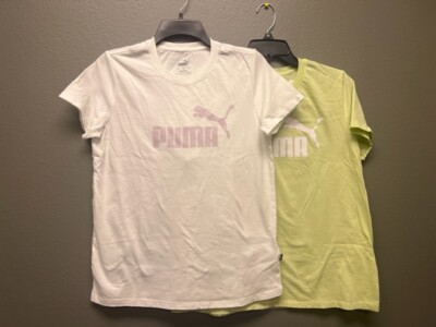 NEW - WOMEN'S PUMA ESSENTIAL LOGO TEE, #589317, ASST COLOR & SIZE $19.95