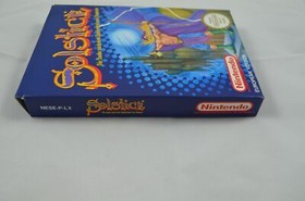 Solstice NES Spiel CIB (neuwertig) #1206