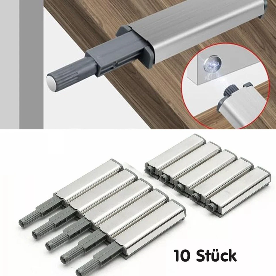 24x Push to Open Schrank Tür Magnetschnäpper Drucktüröffner Möbelmagnet Set NEU - Bild 3 von 4