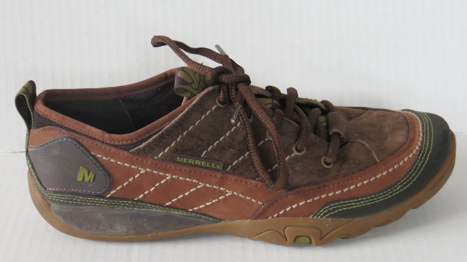 Merrell Mimosa Lace Cocoa Comfort Shoes Womens 7 Comfort Outdoors Lace Up Brown