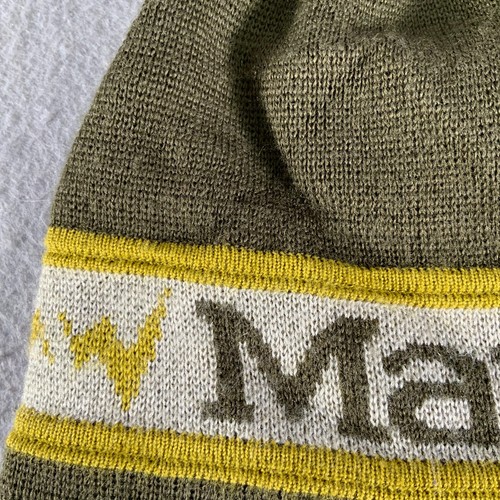 Marmot Unisex Size OS Green Polyester Summit Beanie Hat Logo - Picture 7 of 7